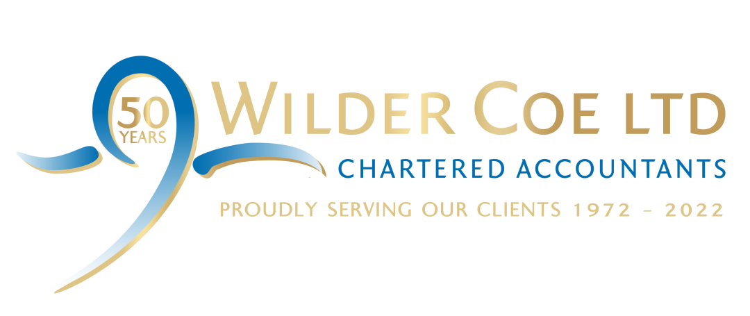 Wilder Coe 50th anniversary identity design